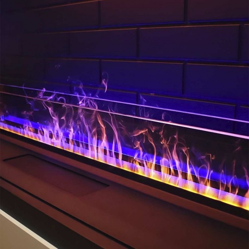 Электроочаг Schönes Feuer 3D FireLine 1200 Pro Blue (с эффектом cинего пламени) в Южно-Сахалинске
