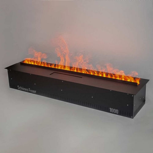 Электроочаг Schönes Feuer 3D FireLine 1000 Blue Pro (с эффектом cинего пламени) в Южно-Сахалинске